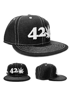 Black 420 Hat